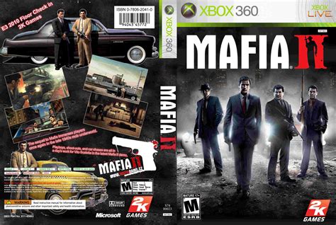 Tudo Gtba Mafia 2 2010 Ntsc Custom Cover And Label Game Xbox 360