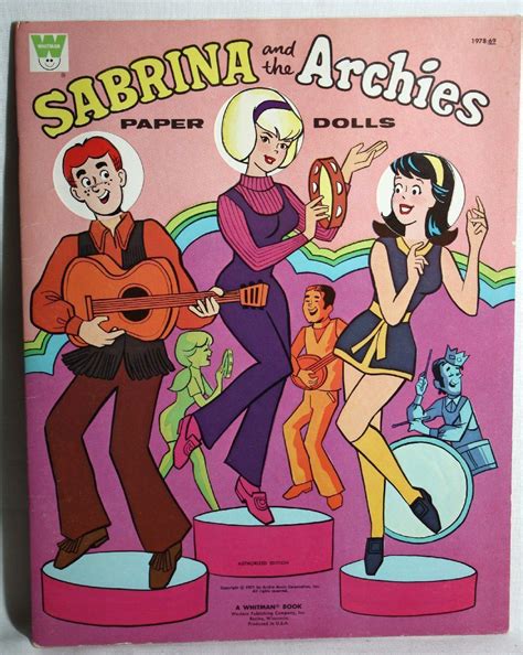 Sabrina And The Archies Paper Dolls Archie Archie Comic Books