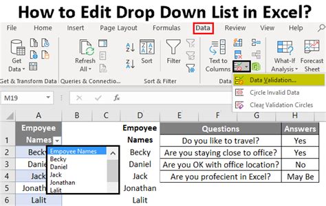 Cara Membuat Drop Down List Di Excel Mudah Dan Cepat