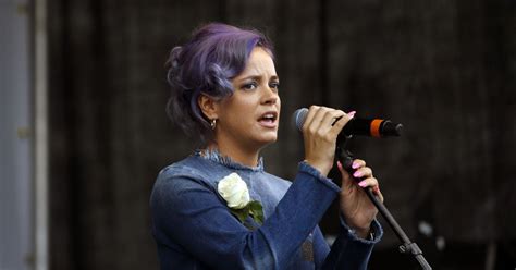 Lily Allen And Tommy Robinson Racism Row Descends Into Sexual Assault
