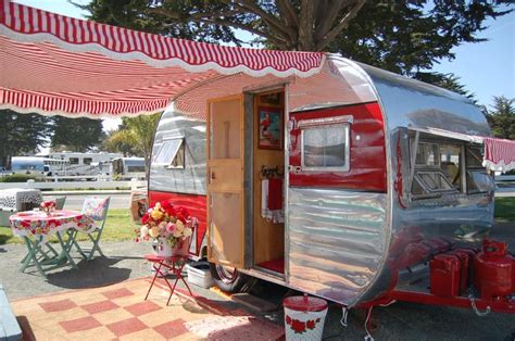 Vintage Trailer Awnings From Vintage Campers Trailers
