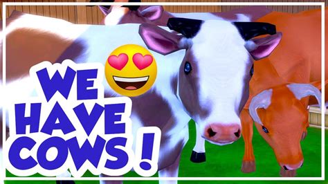 The Sims 4 Has Cows Now 😲🐄 Dairy Cow Mod Review Youtube