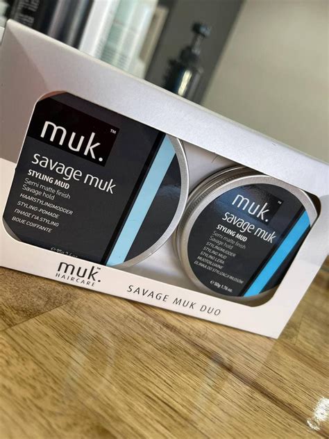 Savage Muk Styling Mud Men Duo Pack Hair Wax Melbourne
