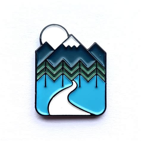 Great Outdoors Enamel Pin Badges Brooches And Patches Ts Under £10