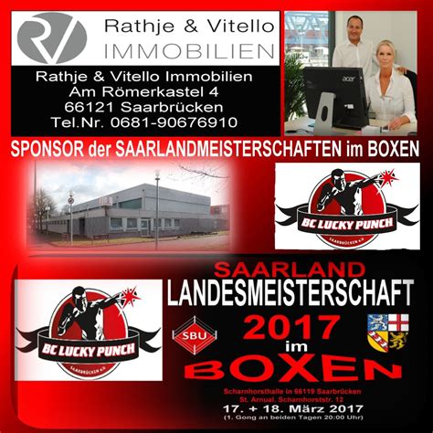 Dann schreib uns eine private nachricht. Rathje u Vitello, Sponsor der Saarlandmeisterschaften 2017 http://boxticker.info/AllorNothing ...
