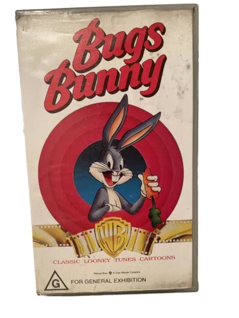 BUGS BUNNY LOONEY Tunes Vhs Cartoon Video PAL Warner Bros Vintage Retro PicClick