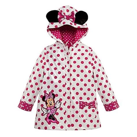 Disney Minnie Mouse Clubhouse Raincoat 2 2t Polka Dot Rain