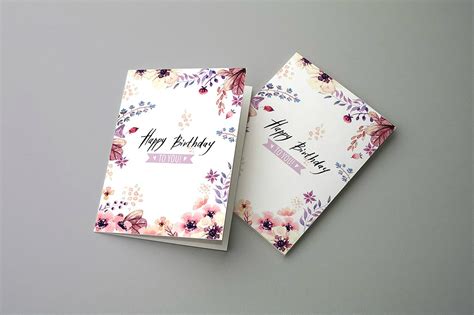 20 Birthday Card Psd Examples Design Trends Premium Psd Vector Downloads