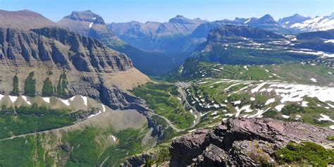 Earth Science Guy: Logan Pass on Continental Divide - Glacier Park, Montana
