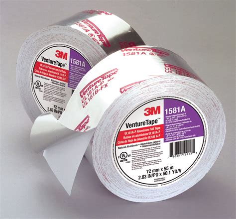 3mventure Tape 1581a Ul Listed 181a P Aluminum Foil Tape ‹ R A