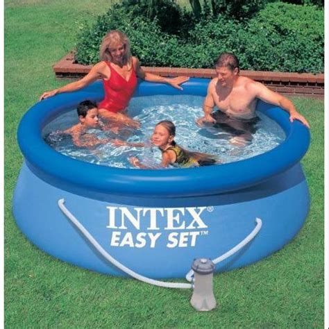 Intex Easy Set 8 Foot By 30 Inch Round Pool Set