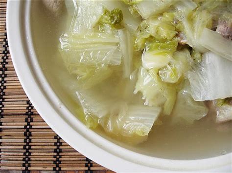 Napa Cabbage Soup Vegetarian Diet Ducknews