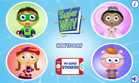 Super Why A Collection Of Educational Games For Windows Phone