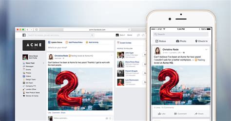 Facebook At Work Launches So You Can Never Not Be On Facebook Wired