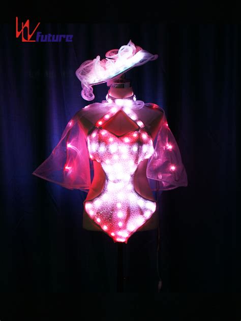 china factory selling adult led costumes china popular led luminous exotic dancewear pole