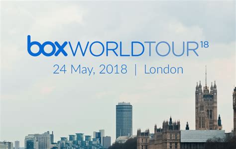 Join Us In London For Box World Tour Europe 2018 Box Blog