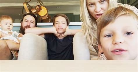 Kate Hudson S Son Ryder S Comment On Her Instagram Popsugar Family