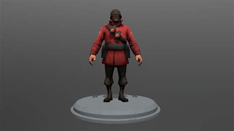 Blender Tf2 Models Freebie Character Of From Team Fortress 2