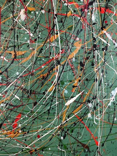 Jackson Pollock American 1912 1956 Acrylic On Canvas