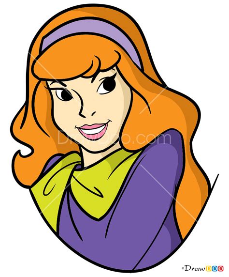 How To Draw Daphne Blake Scooby Doo