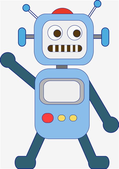 Robot De Dibujos Animados Robot De Juguete Robot Juguete Robot Estilo