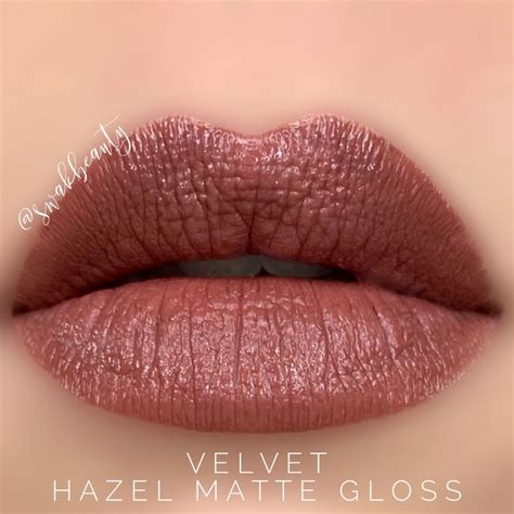 Velvet LipSense With Hazel Matte Gloss Limited Editions Lipsense