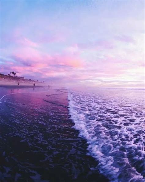 Aesthetic Purple Ocean Wallpaper Light Purple Ocean Aesthetic Find