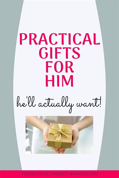 The best man certainly deserves a gift that pays due respect to his position. Practical Gift Ideas for Him (that he'll actually want ...