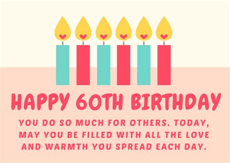 100 Amazing 60th Birthday Messages And Quotes W Images