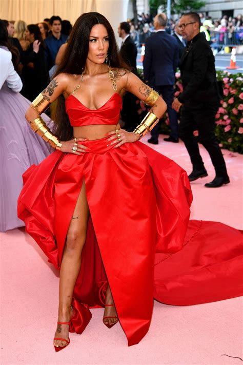 Sza, halsey, bruce springsteen, and more new jersey natives will be participating in a halsey opened up about the miscarriage she suffered in 2015 while on tour, calling the devastating. Halsey - 2019 Met Gala • CelebMafia