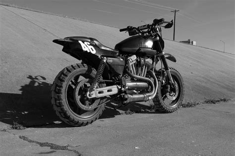 This 2009 sportster xr1200 scrambler by brandon sparks (@beard.wrench), an alabama. Harley-Davidson Sportster Dirt Bike - BikeBound