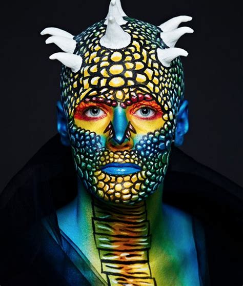 An Eruption Of Colour Makeup By Cmu Graduate Sarah Mitchell Alien