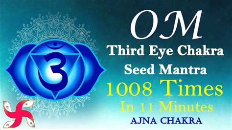 Meditation Chants For Third Eye Chakra Seed Mantra OM Ajna Chakra