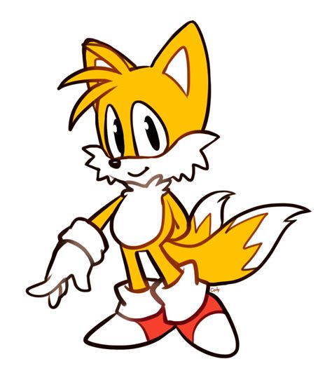 How To Draw Tails From Sonic The Hedgehog Peepsburghcom