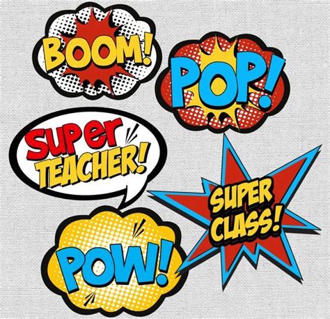 Teacher Superhero Wall Decor Superhero Teacher Printables Superhero