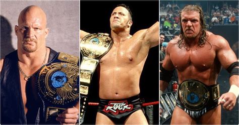 Every Wwe Champion From The Attitude Era Ranked Thesportster