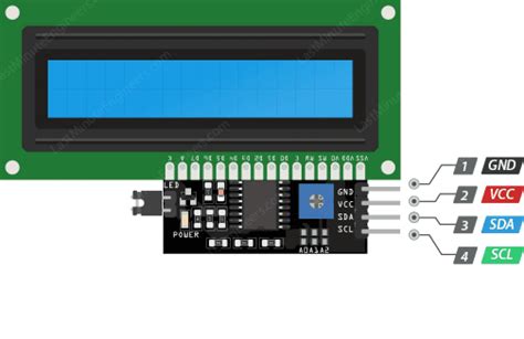Pcf8574 I2c Lcd Schematic