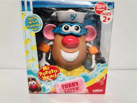 Mr Potato Head Bath Time Spud Tubby Tater Playskool 2008 Factory