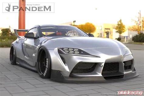 Pandem Full Wide Body Kit Frp No Wing Toyota Supra A90 2020 2023 66910401
