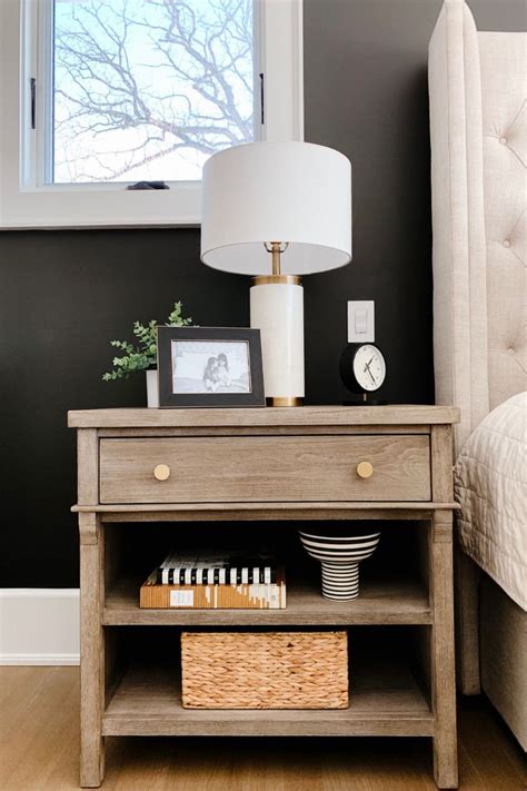 How To Style A Nightstand Nightstand Styling How To Style A