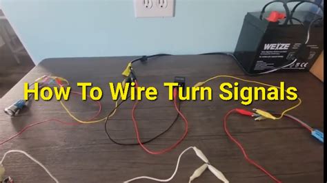 How To Wire A Turn Signal Flasher Relay Directional Blinker For A Car