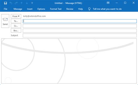 Email Theme Or Stationery In Outlook