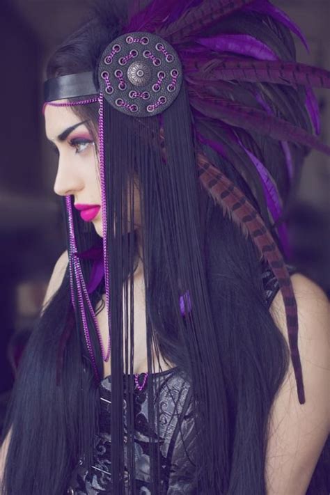 Log In Beauty Feather Headdress Headdress