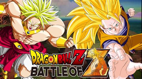 Dragon Ball Z Battle Of Z Lssj Broly Vs Ssj3 Goku Youtube