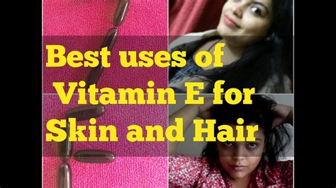 In fact, years ago dermatologists were prescribing vitamin as we entered the early 2000s bold and creative natural hair pioneers began using vitamin e to address some of their most stubborn hair problems. USES of VITAMIN E CAPSULES for HAIR and SKIN, How to use ...