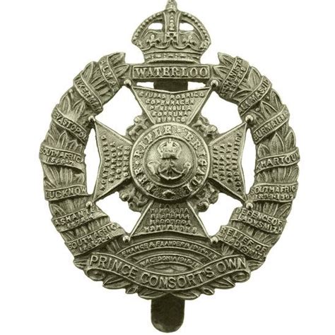Ww The Rifle Brigade Prince Consort S Own Regiment Cap Badge