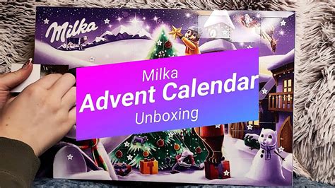 Milka Chocolate Advent Calendar 2020 Unboxing Something Sweet