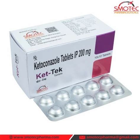 Ketoconazole Tablets 200mg Packaging Type Alu Alu At Rs 110box In