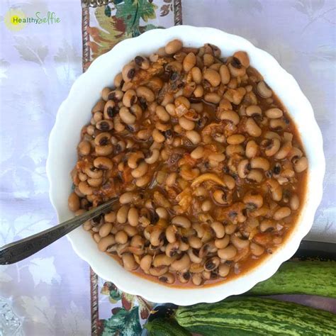 Blackeyed Peas In Tomato Sauce Healthy Selfie By Christine Bou