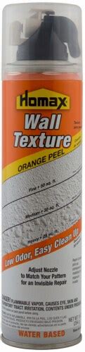 Homax® Orange Peel Water Based Wall Texture Aerosol Spray White 5 In